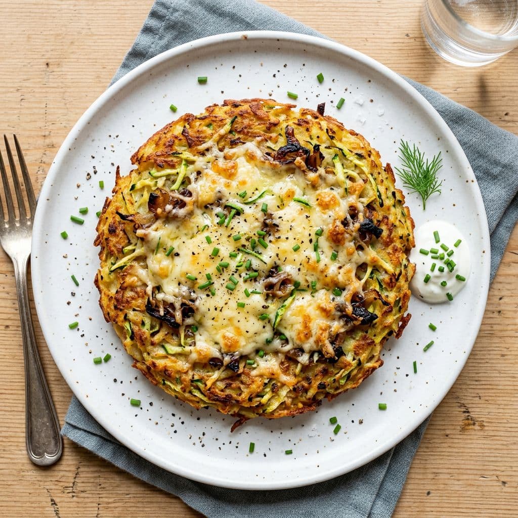 Zucchini-Rösti-Kuchen
